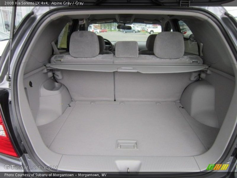 Alpine Gray / Gray 2008 Kia Sorento LX 4x4
