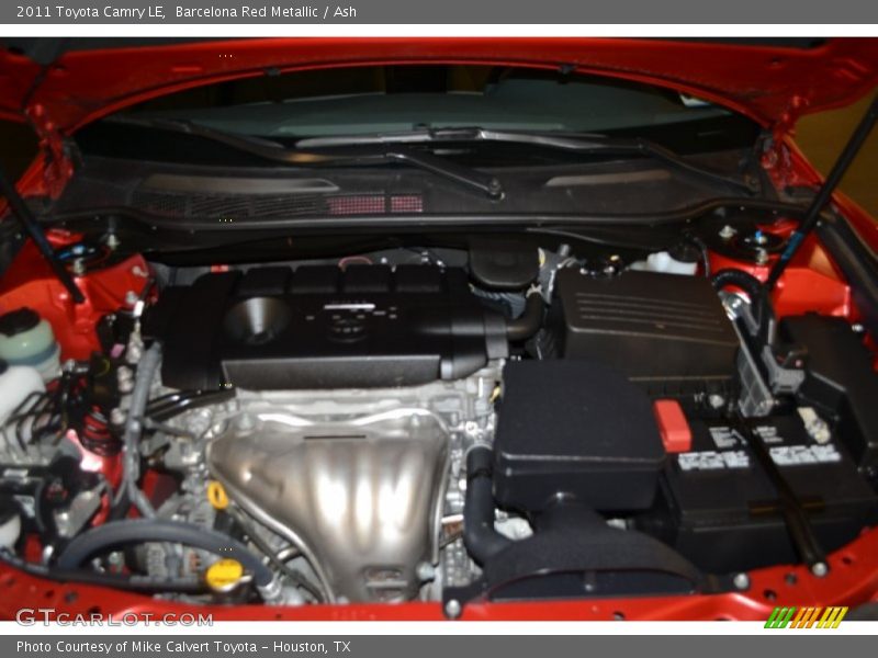 Barcelona Red Metallic / Ash 2011 Toyota Camry LE