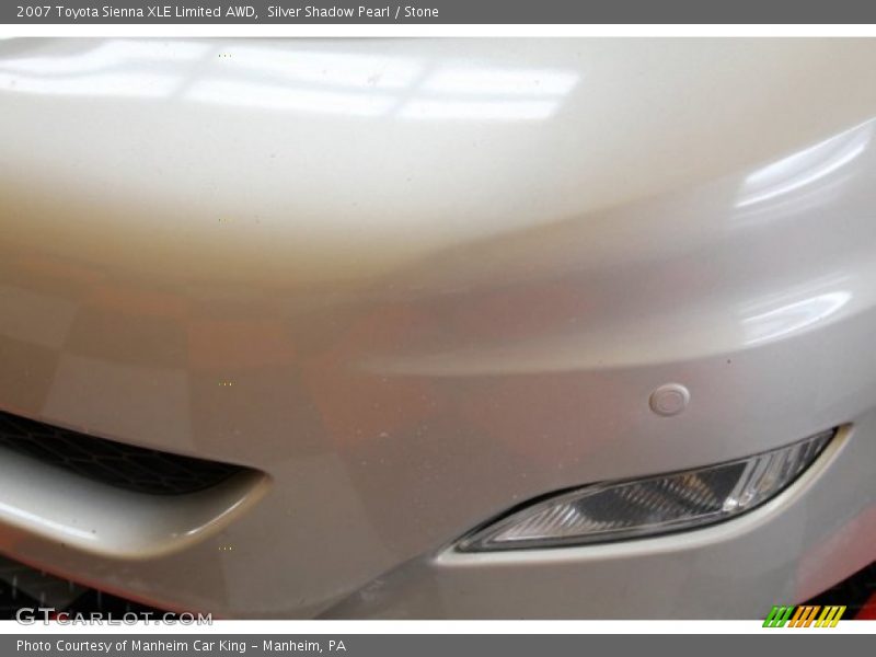 Silver Shadow Pearl / Stone 2007 Toyota Sienna XLE Limited AWD