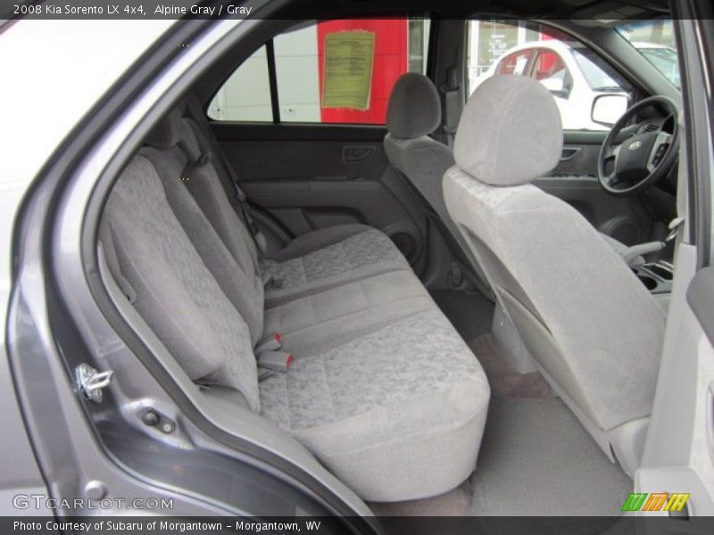 Alpine Gray / Gray 2008 Kia Sorento LX 4x4