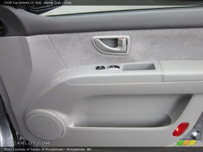Alpine Gray / Gray 2008 Kia Sorento LX 4x4