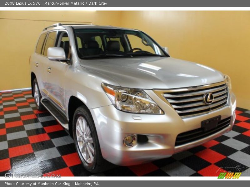 Mercury Silver Metallic / Dark Gray 2008 Lexus LX 570