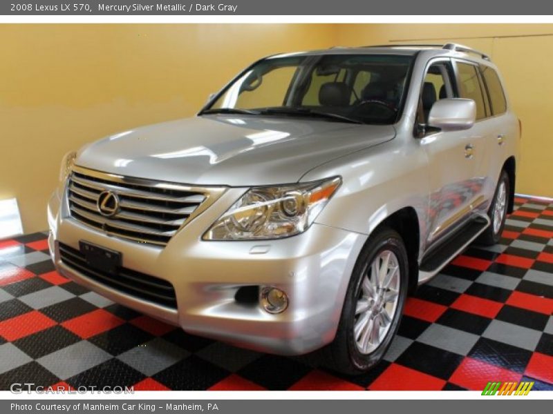 Mercury Silver Metallic / Dark Gray 2008 Lexus LX 570