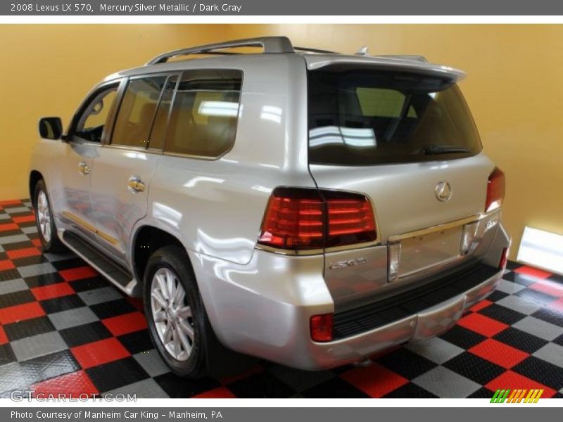 Mercury Silver Metallic / Dark Gray 2008 Lexus LX 570