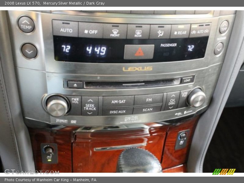 Mercury Silver Metallic / Dark Gray 2008 Lexus LX 570