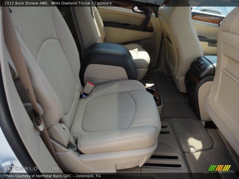 White Diamond Tricoat / Cashmere 2012 Buick Enclave AWD