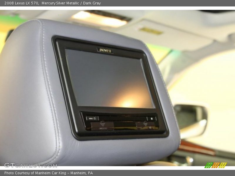 Mercury Silver Metallic / Dark Gray 2008 Lexus LX 570