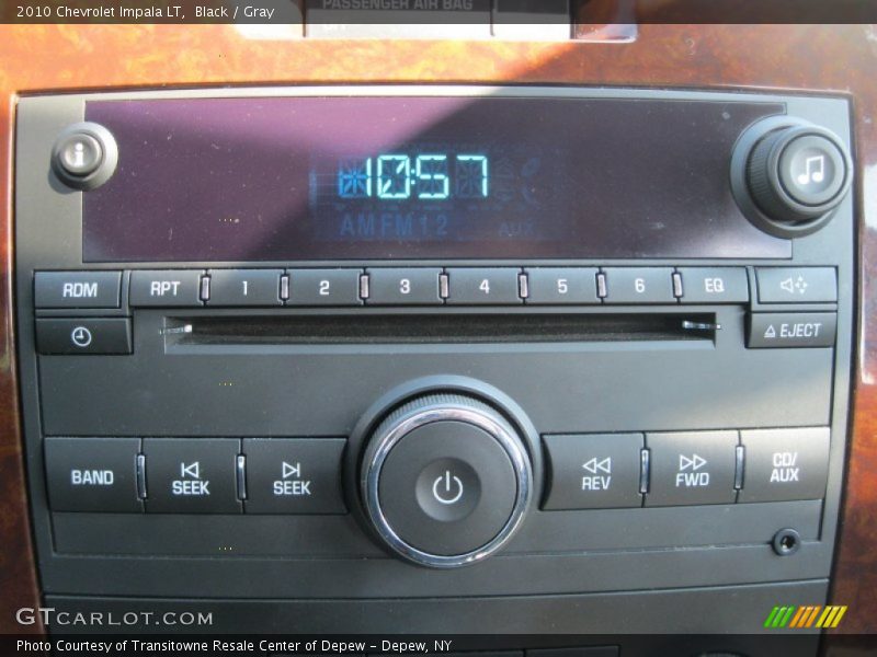 Black / Gray 2010 Chevrolet Impala LT