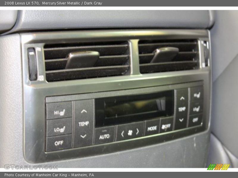 Mercury Silver Metallic / Dark Gray 2008 Lexus LX 570