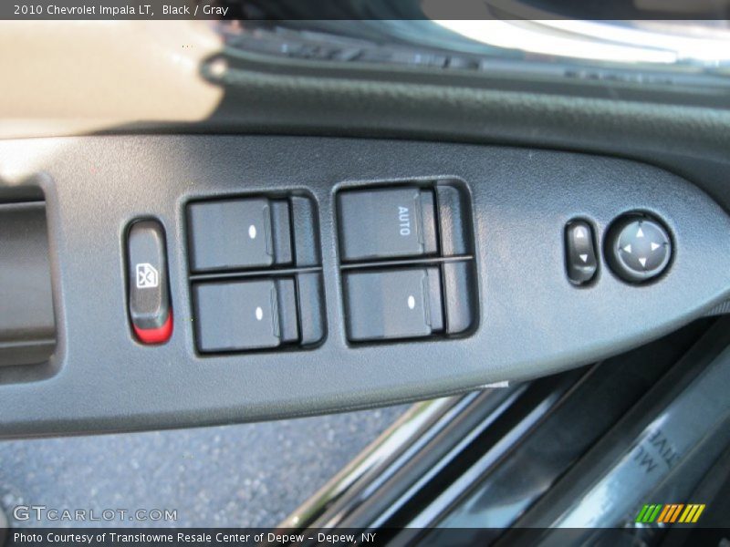 Black / Gray 2010 Chevrolet Impala LT
