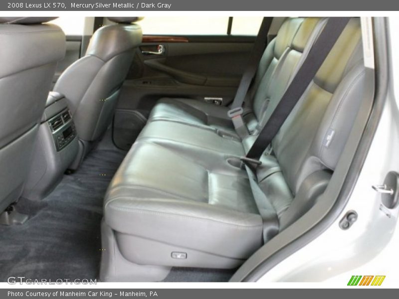 Mercury Silver Metallic / Dark Gray 2008 Lexus LX 570