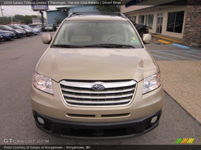 Harvest Gold Metallic / Desert Beige 2009 Subaru Tribeca Limited 5 Passenger