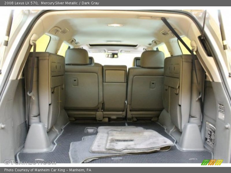 Mercury Silver Metallic / Dark Gray 2008 Lexus LX 570