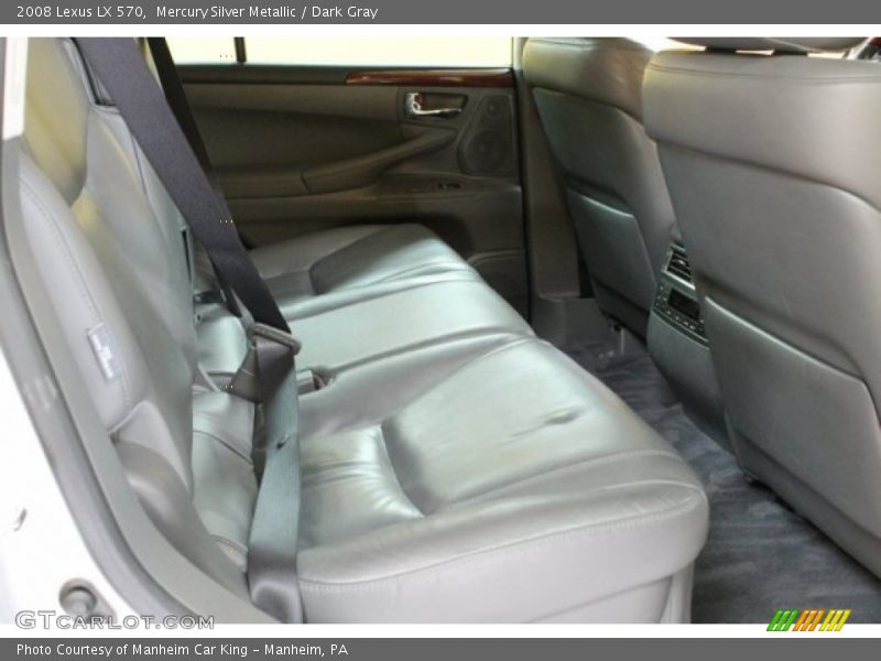 Mercury Silver Metallic / Dark Gray 2008 Lexus LX 570