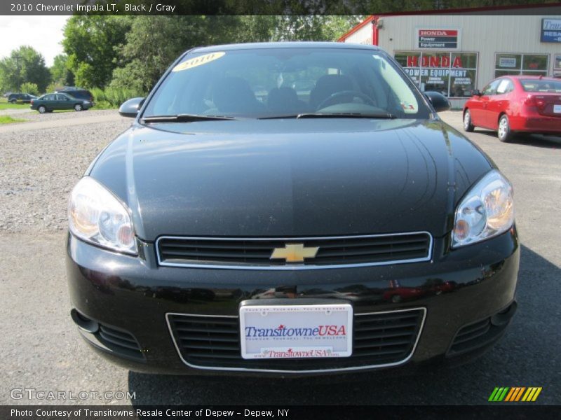 Black / Gray 2010 Chevrolet Impala LT
