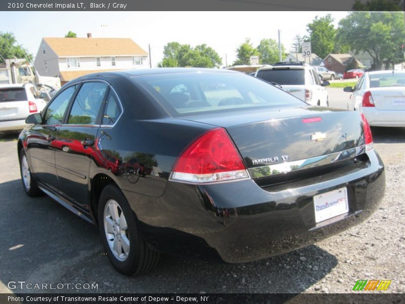Black / Gray 2010 Chevrolet Impala LT