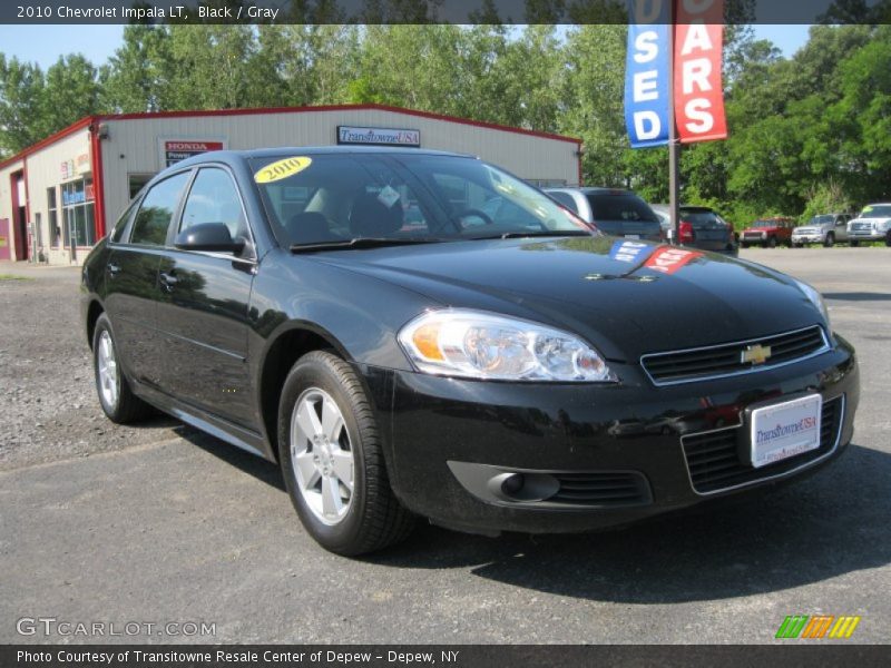 Black / Gray 2010 Chevrolet Impala LT