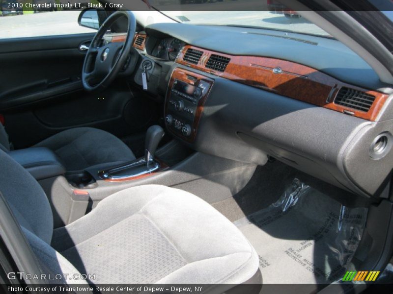 Black / Gray 2010 Chevrolet Impala LT