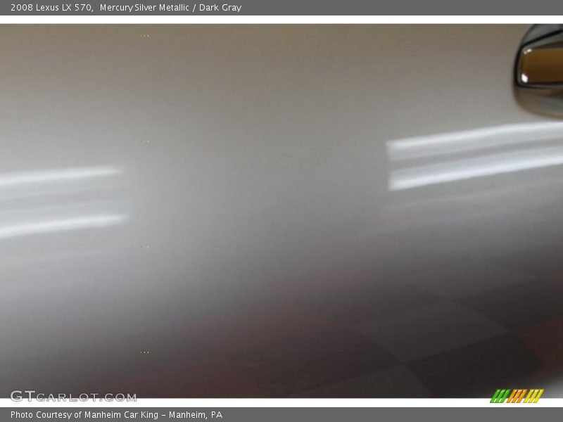 Mercury Silver Metallic / Dark Gray 2008 Lexus LX 570