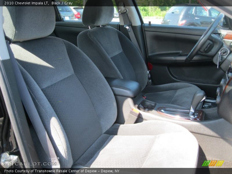 Black / Gray 2010 Chevrolet Impala LT