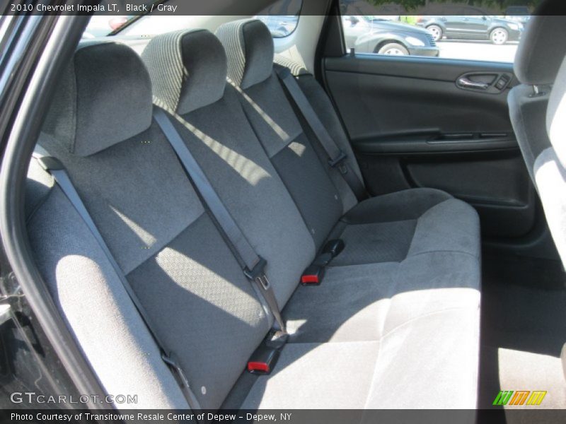 Black / Gray 2010 Chevrolet Impala LT