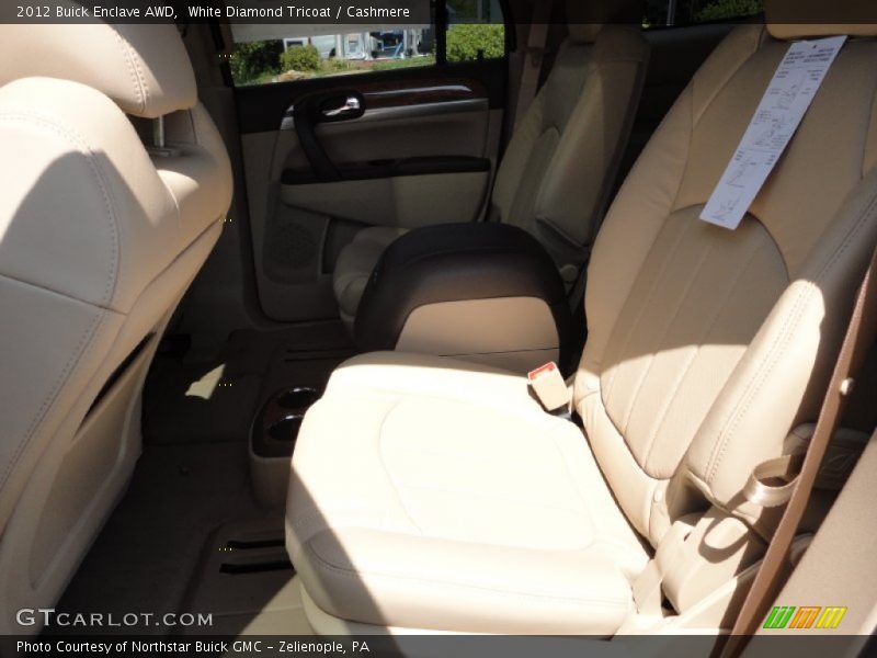 White Diamond Tricoat / Cashmere 2012 Buick Enclave AWD