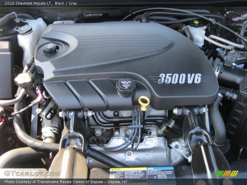 Black / Gray 2010 Chevrolet Impala LT