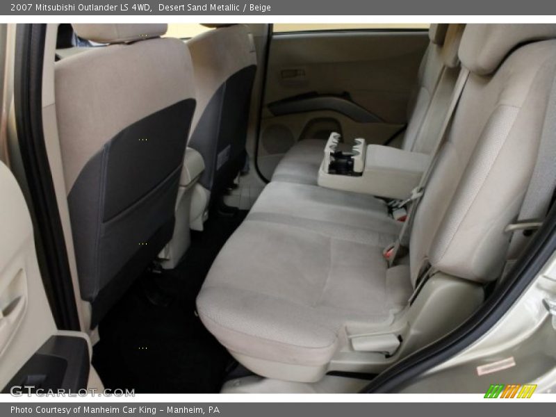 Desert Sand Metallic / Beige 2007 Mitsubishi Outlander LS 4WD