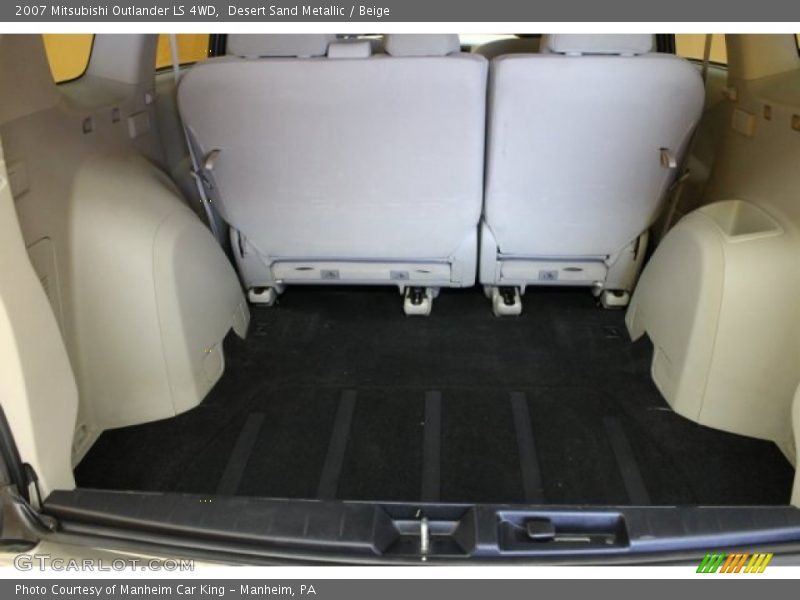 Desert Sand Metallic / Beige 2007 Mitsubishi Outlander LS 4WD
