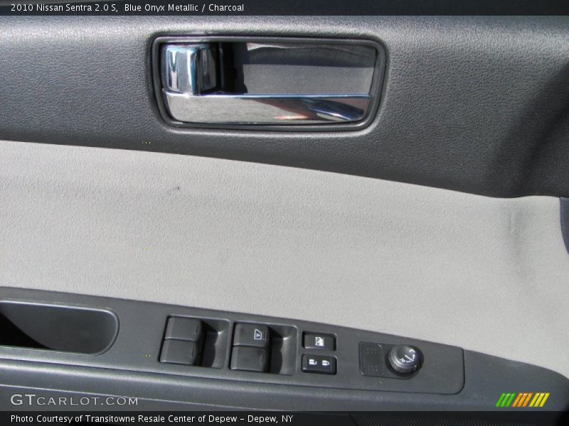 Blue Onyx Metallic / Charcoal 2010 Nissan Sentra 2.0 S