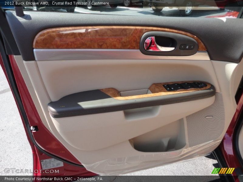 Crystal Red Tintcoat / Cashmere 2012 Buick Enclave AWD