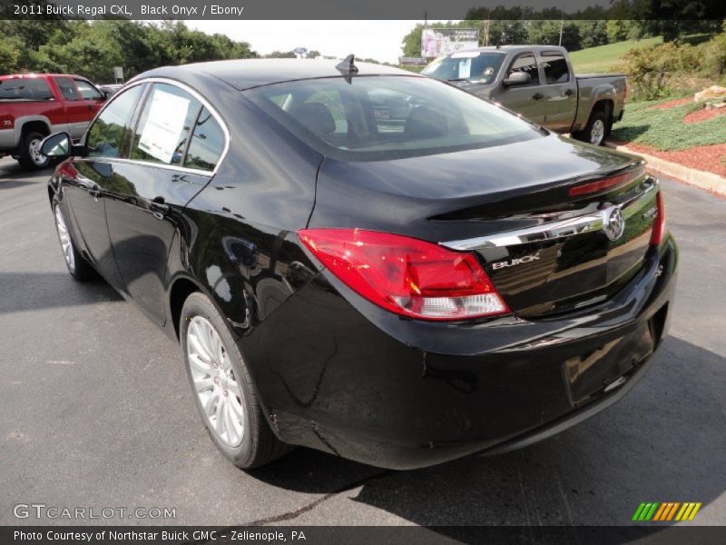 Black Onyx / Ebony 2011 Buick Regal CXL