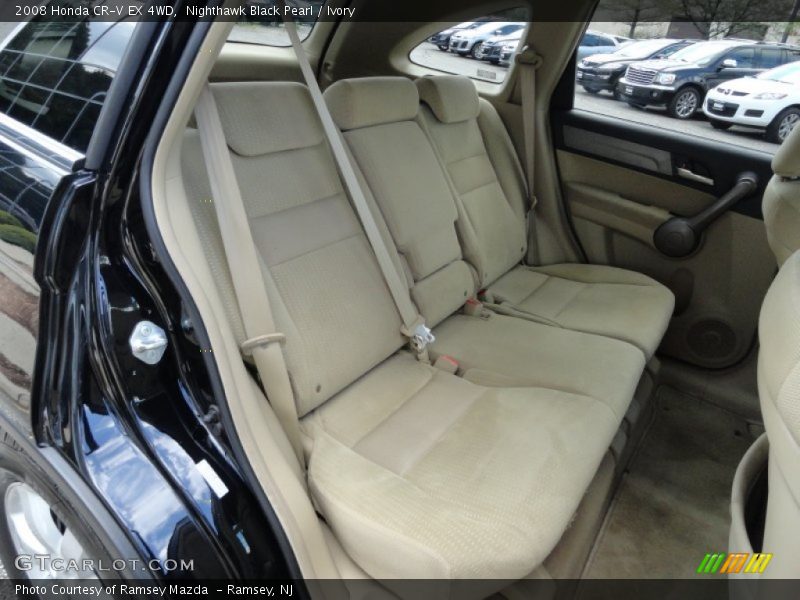 Nighthawk Black Pearl / Ivory 2008 Honda CR-V EX 4WD