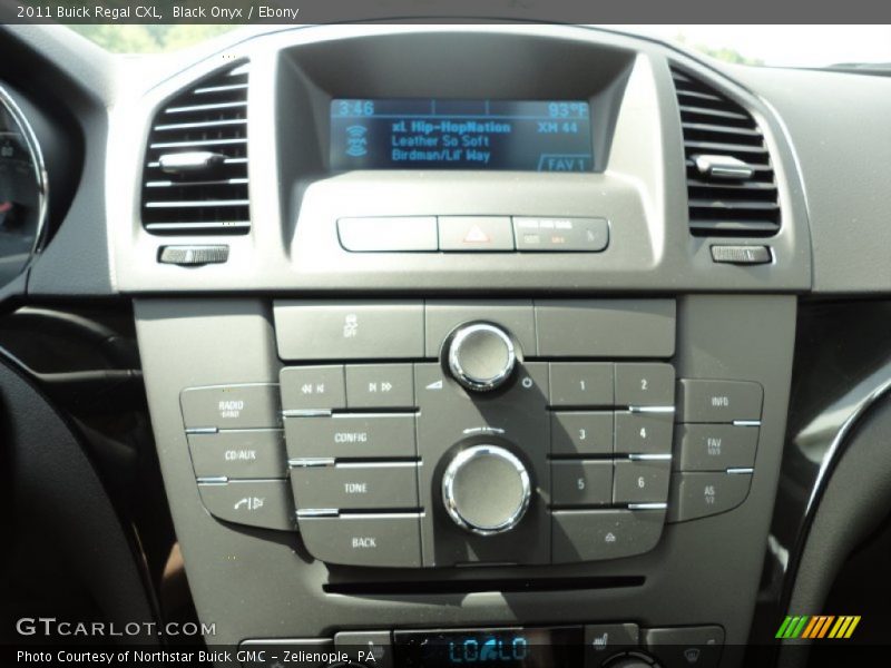 Controls of 2011 Regal CXL