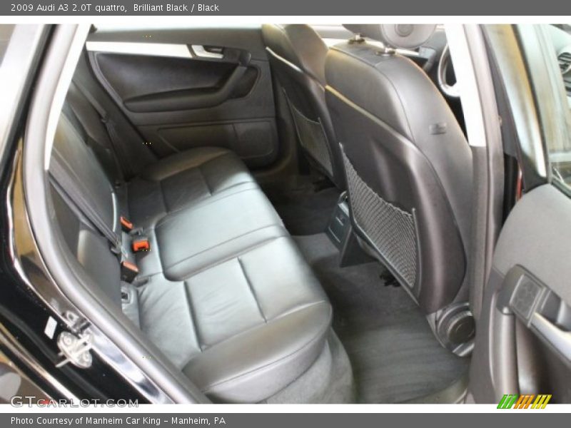  2009 A3 2.0T quattro Black Interior
