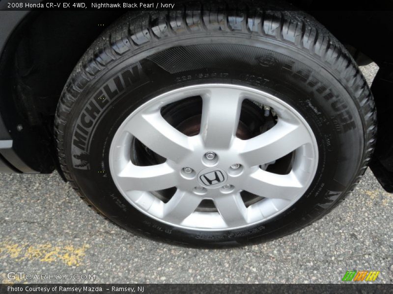 Nighthawk Black Pearl / Ivory 2008 Honda CR-V EX 4WD