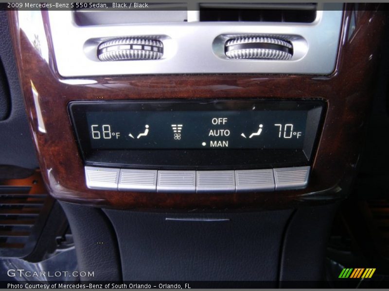 Black / Black 2009 Mercedes-Benz S 550 Sedan