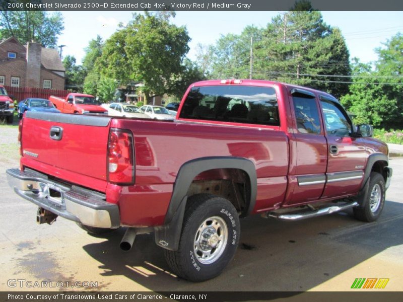 Victory Red / Medium Gray 2006 Chevrolet Silverado 2500HD Extended Cab 4x4