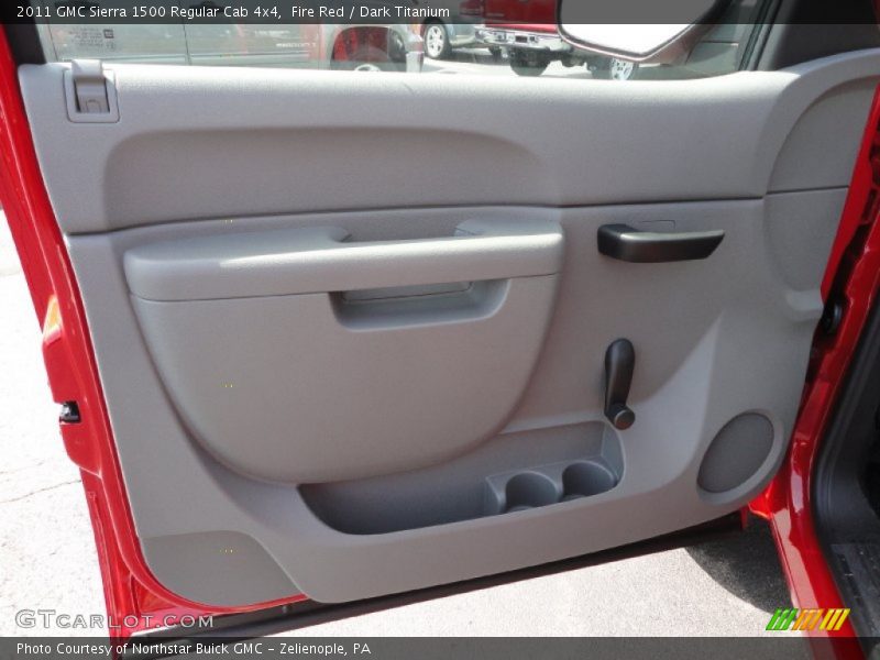 Fire Red / Dark Titanium 2011 GMC Sierra 1500 Regular Cab 4x4