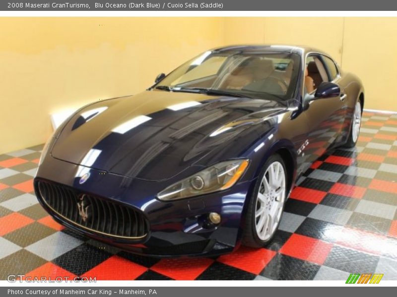 Blu Oceano (Dark Blue) / Cuoio Sella (Saddle) 2008 Maserati GranTurismo
