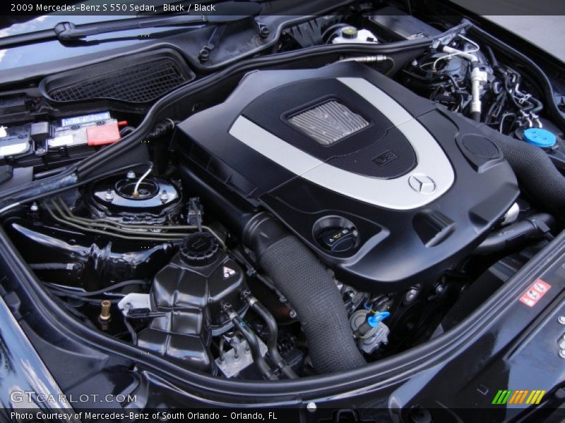  2009 S 550 Sedan Engine - 5.5 Liter DOHC 32-Valve VVT V8