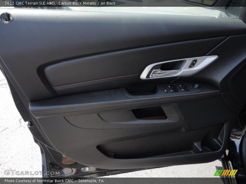 Carbon Black Metallic / Jet Black 2012 GMC Terrain SLE AWD