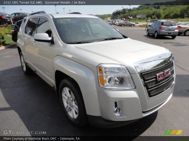 Front 3/4 View of 2012 Terrain SLE AWD