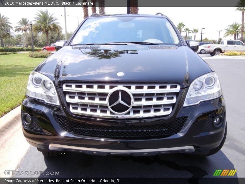 Black / Cashmere 2010 Mercedes-Benz ML 350