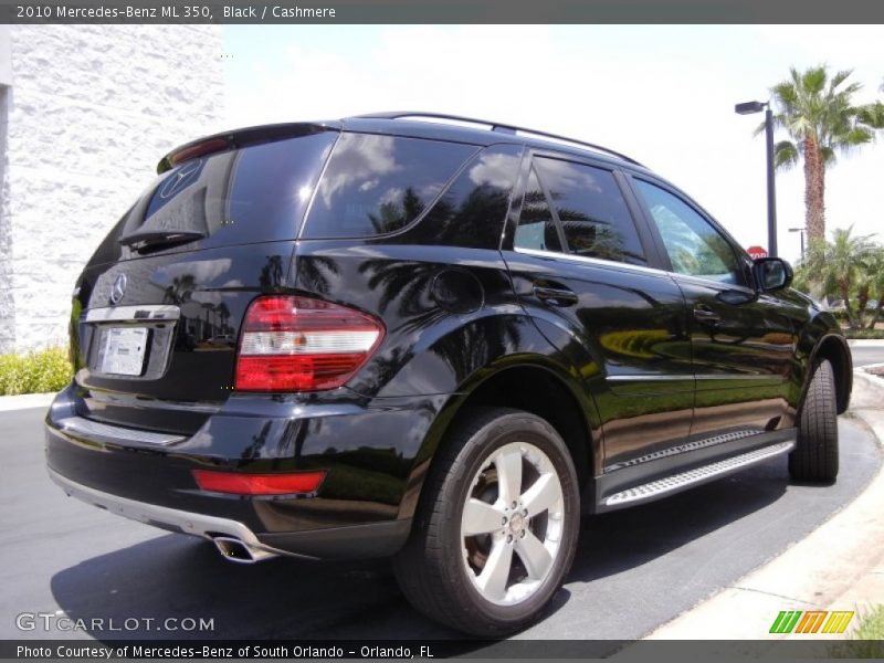 Black / Cashmere 2010 Mercedes-Benz ML 350