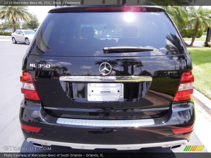 Black / Cashmere 2010 Mercedes-Benz ML 350