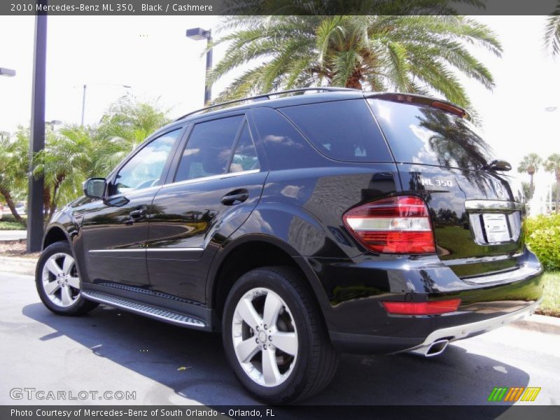 Black / Cashmere 2010 Mercedes-Benz ML 350