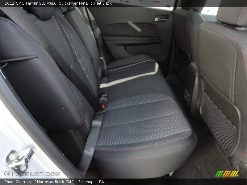 Quicksilver Metallic / Jet Black 2012 GMC Terrain SLE AWD
