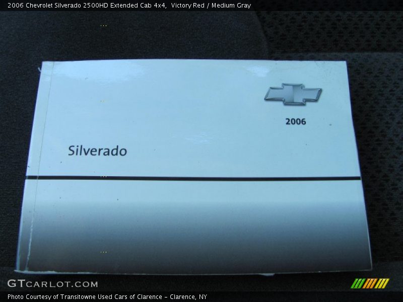 Victory Red / Medium Gray 2006 Chevrolet Silverado 2500HD Extended Cab 4x4