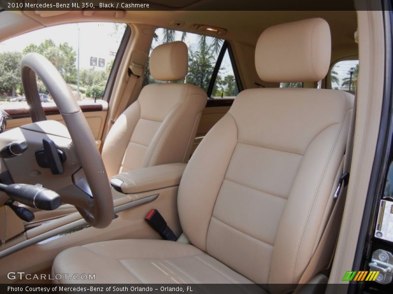 Black / Cashmere 2010 Mercedes-Benz ML 350